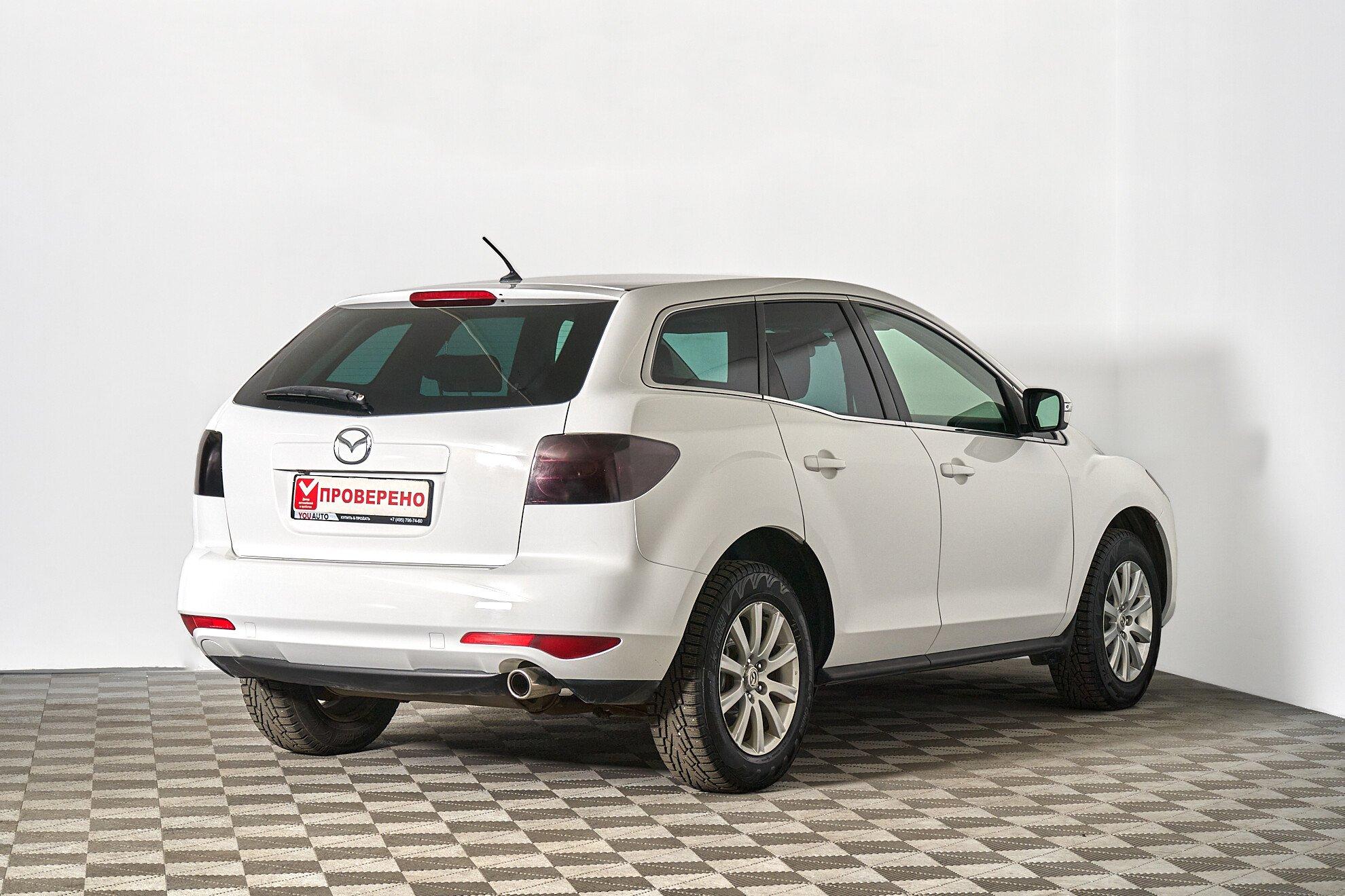 Mazda CX-7 2011, белый