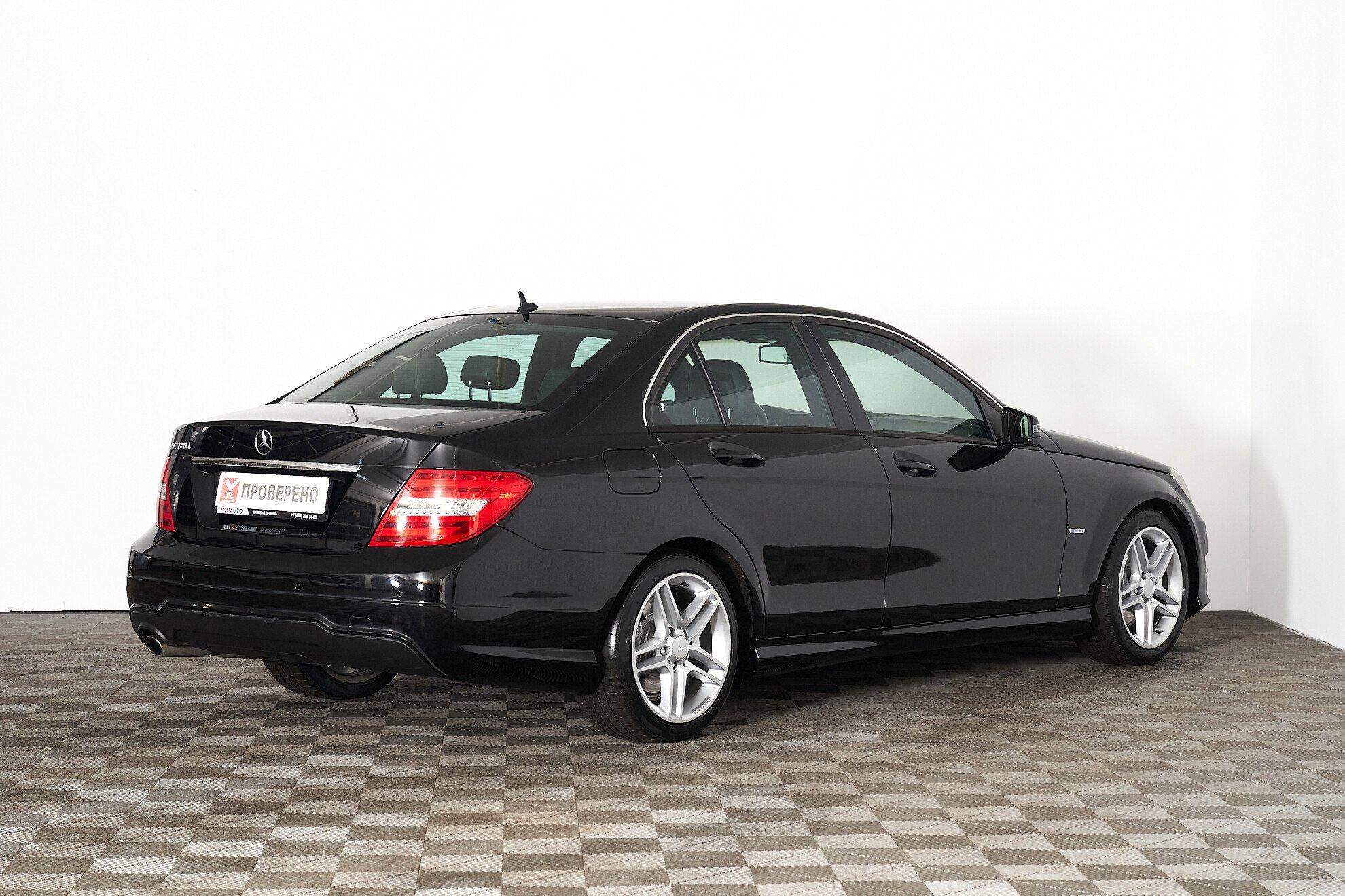Mercedes-Benz C-Класс 2011, черный