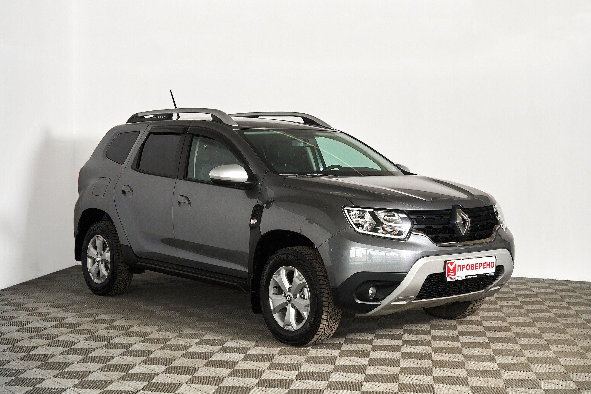 Renault Duster 2022, серый