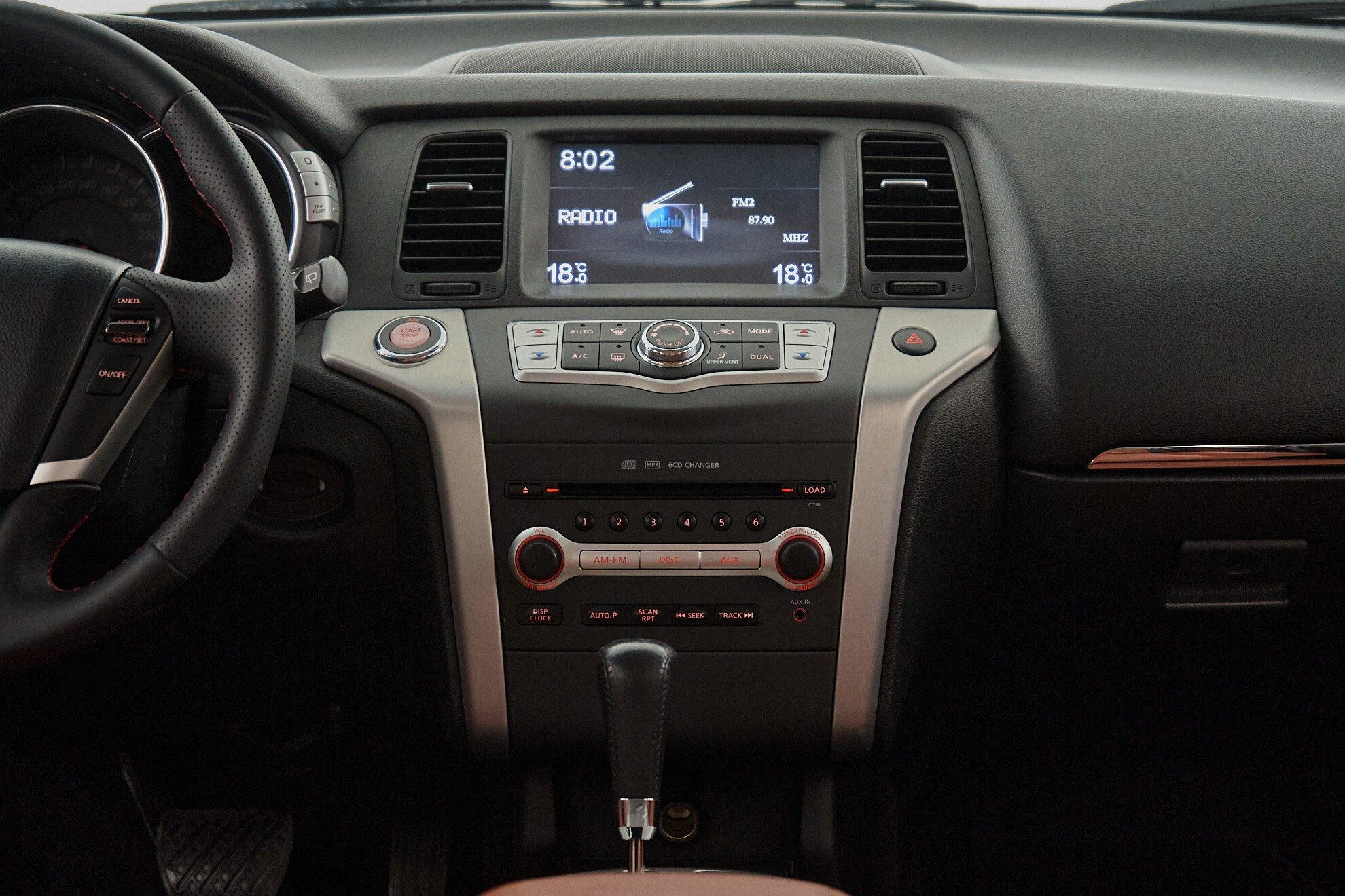Nissan Murano 2011, черный