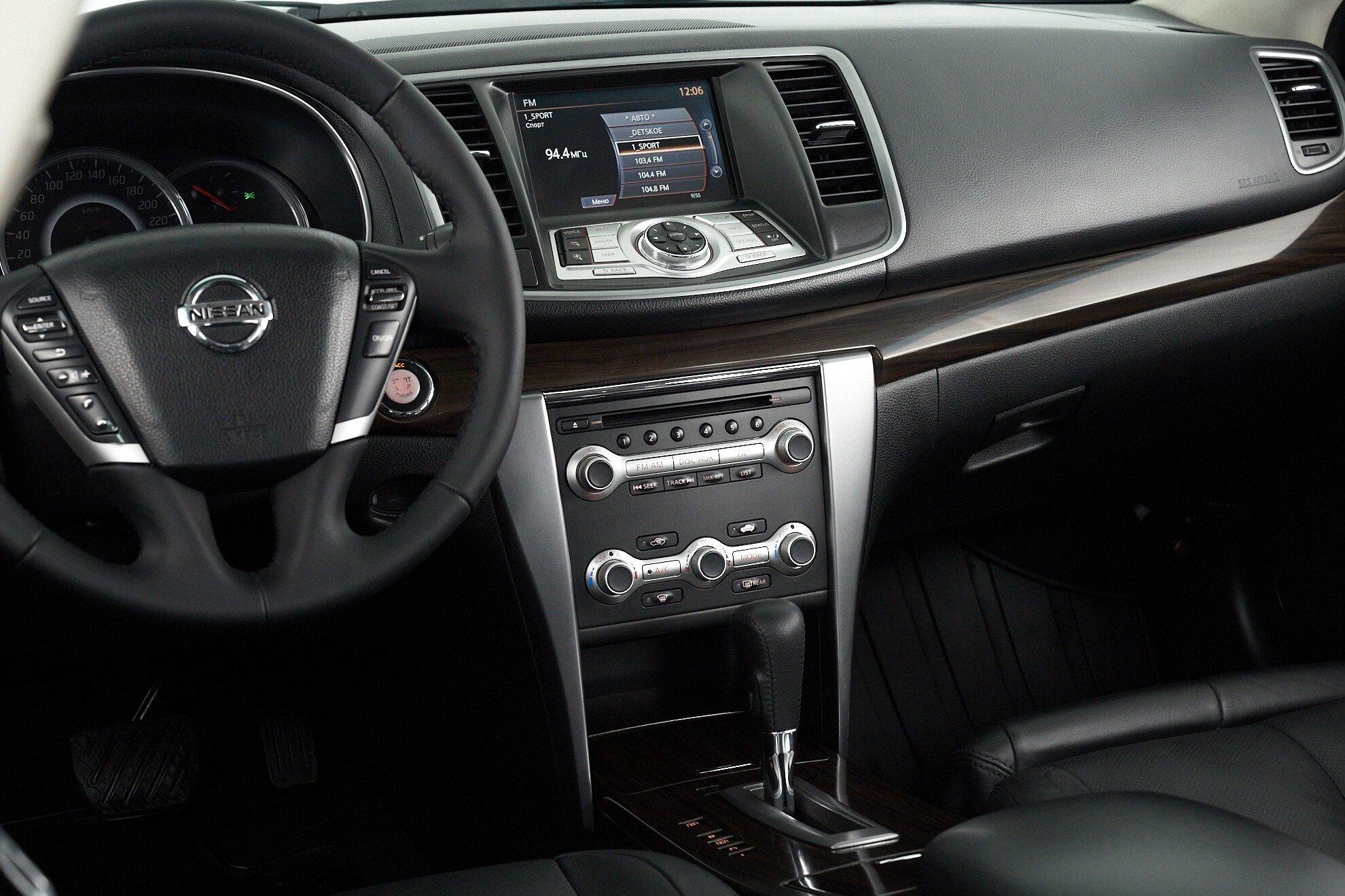 Nissan Teana 2013, черный