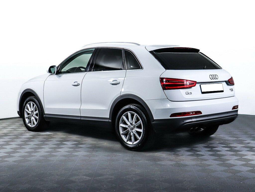 Audi Q3 2014, белый