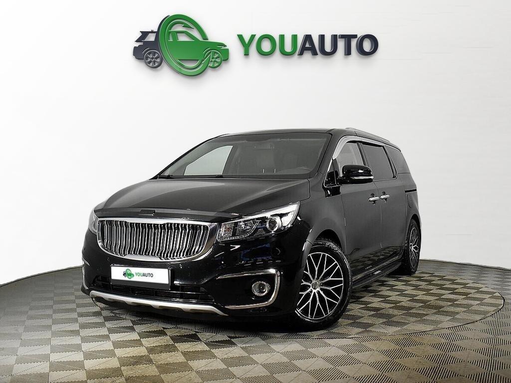 Kia Carnival 2016, черный