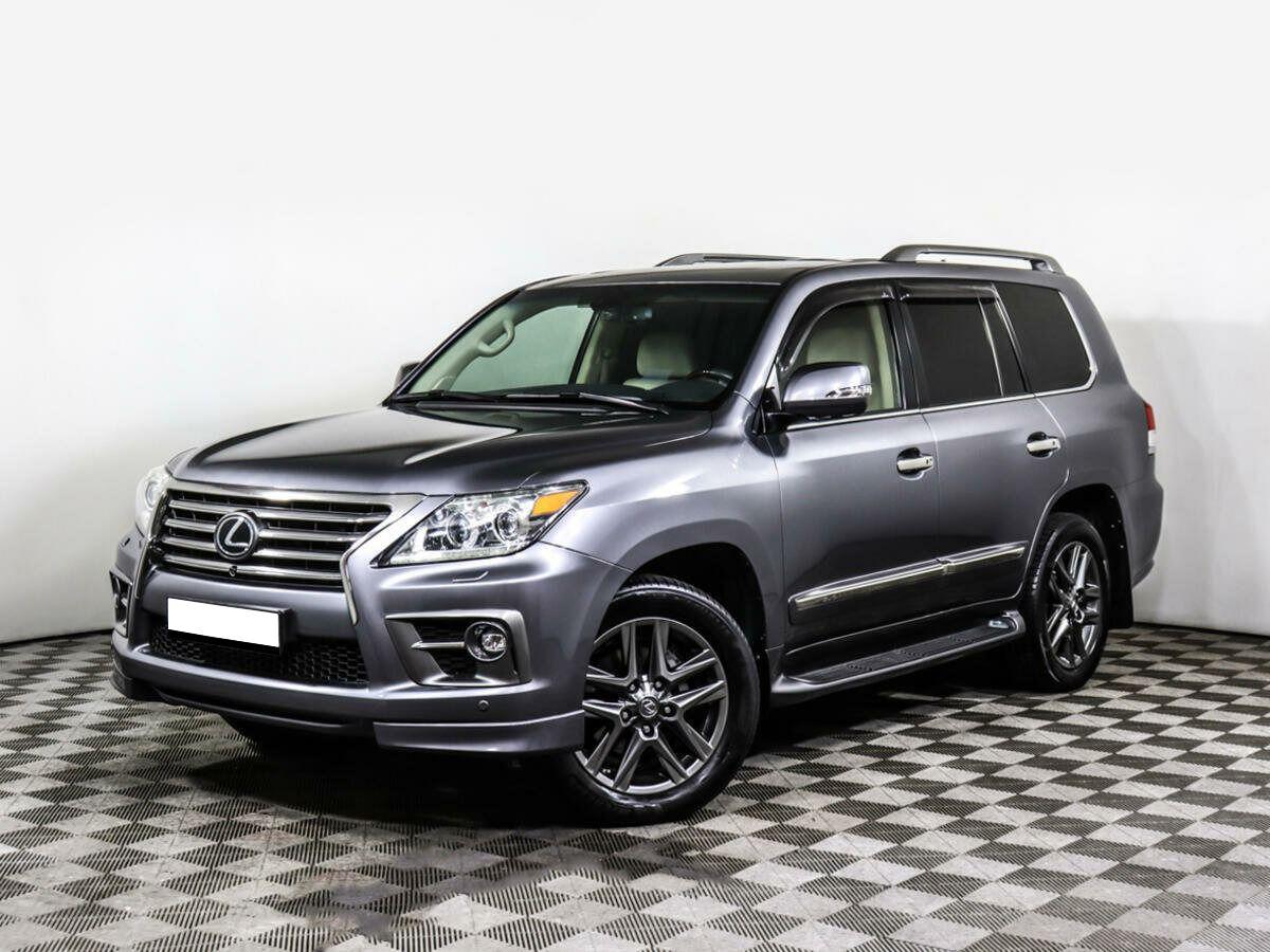 Lexus LX 2014, серый