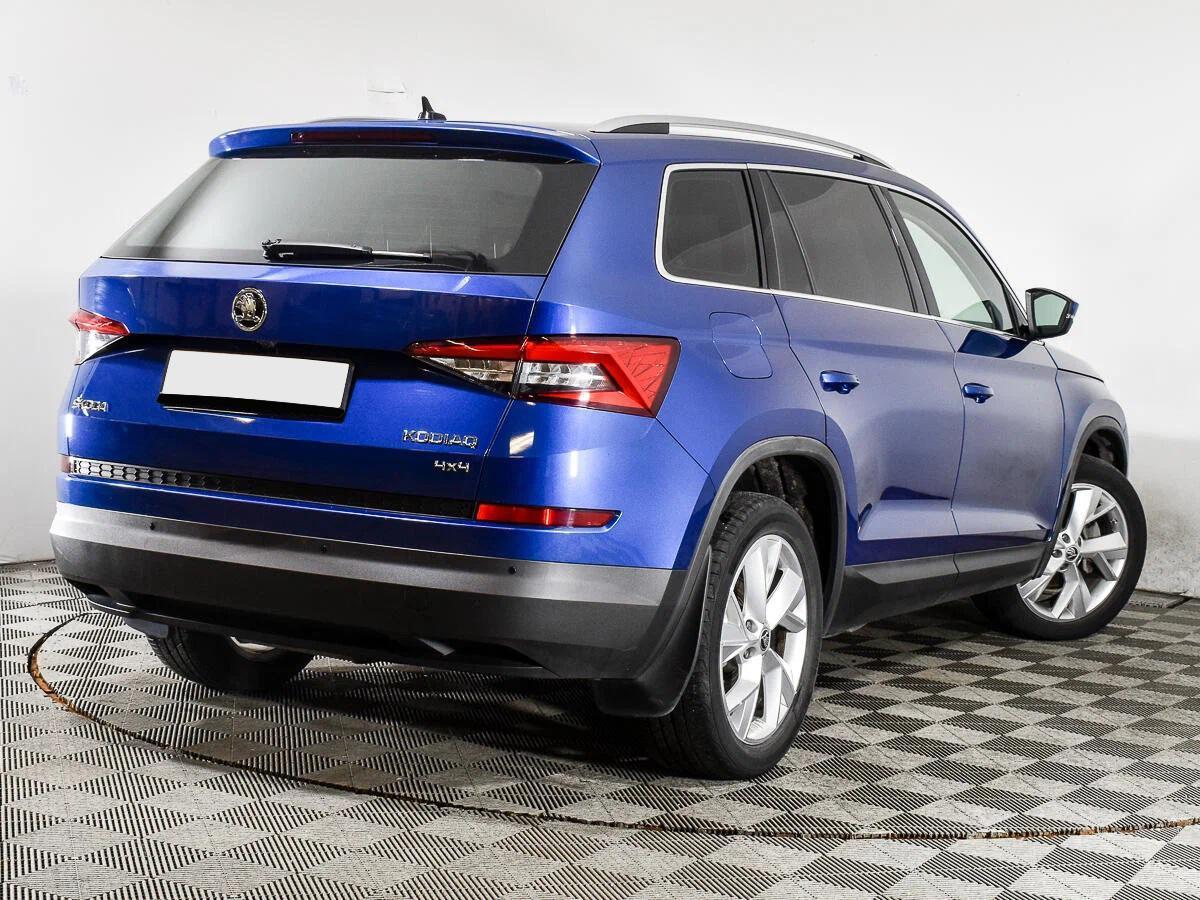 Skoda Kodiaq 2020, синий