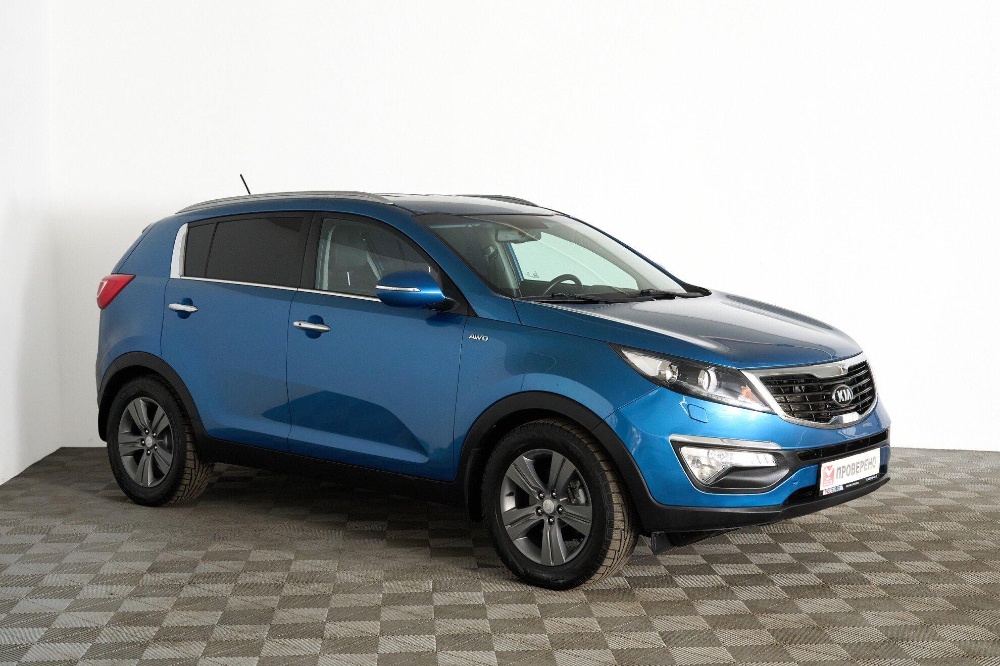 Kia Sportage 2011, синий