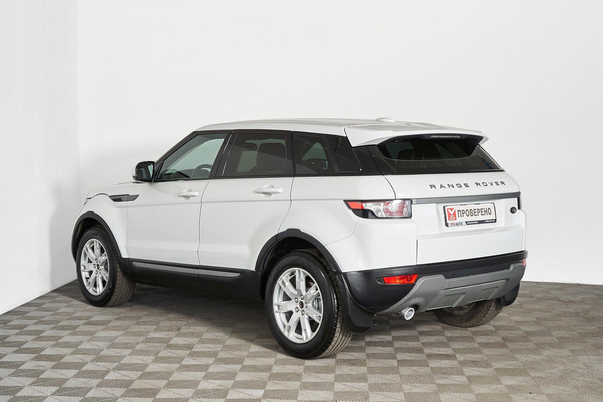 Land Rover Range Rover Evoque 2012, белый