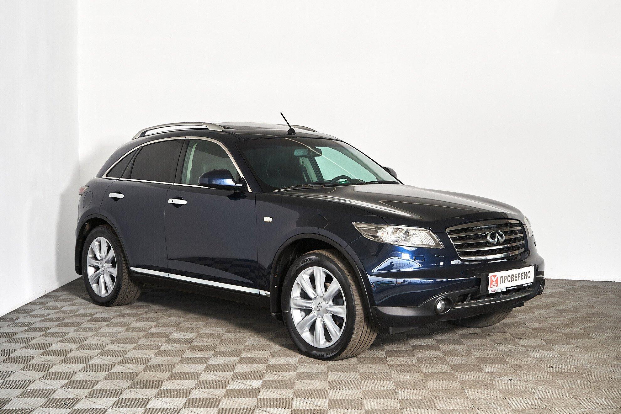 Infiniti FX 2007, синий