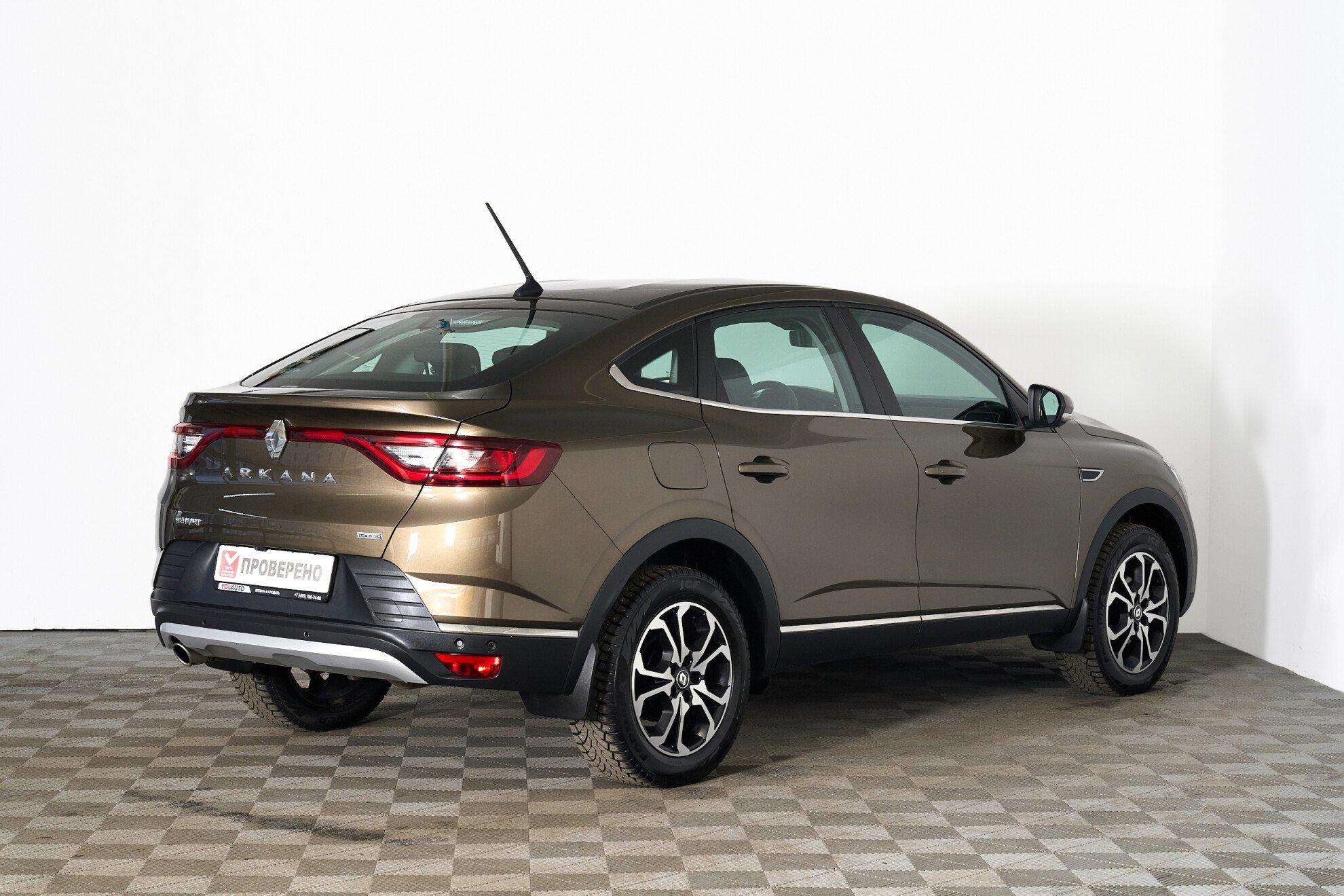 Renault Arkana 2019, коричневый