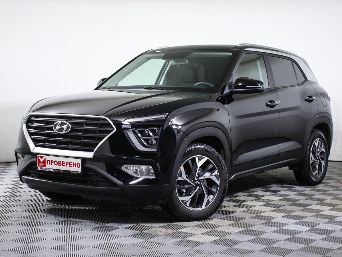 Hyundai Creta 2021, черный