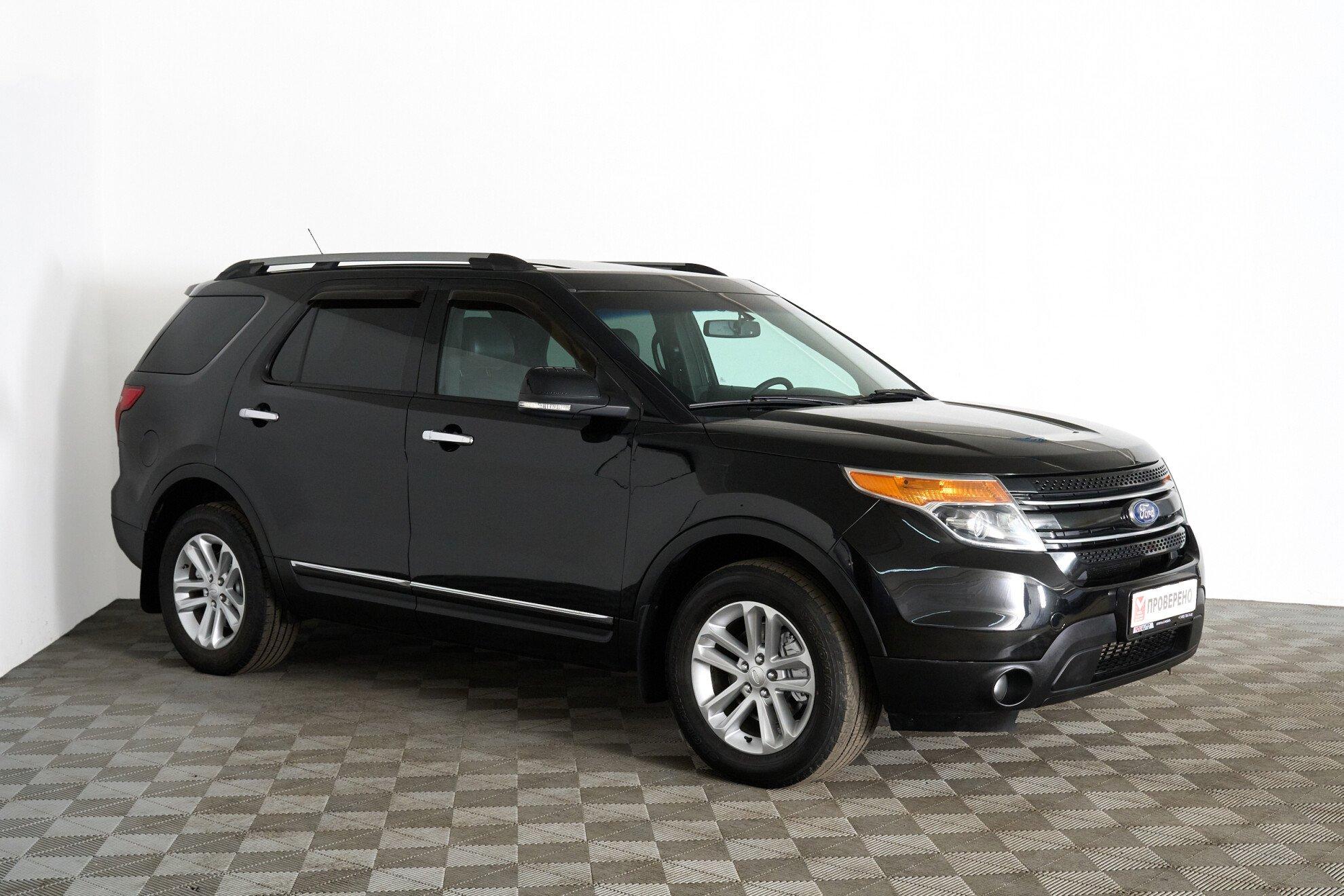 Ford Explorer 2014, черный
