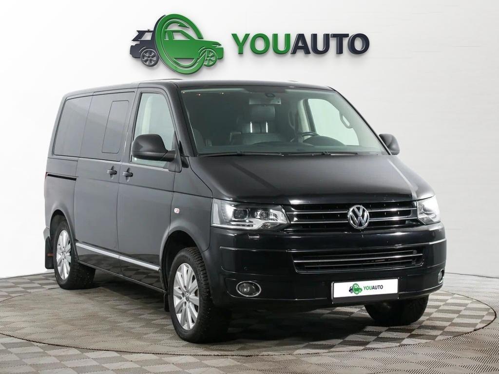 Volkswagen Multivan 2010, черный