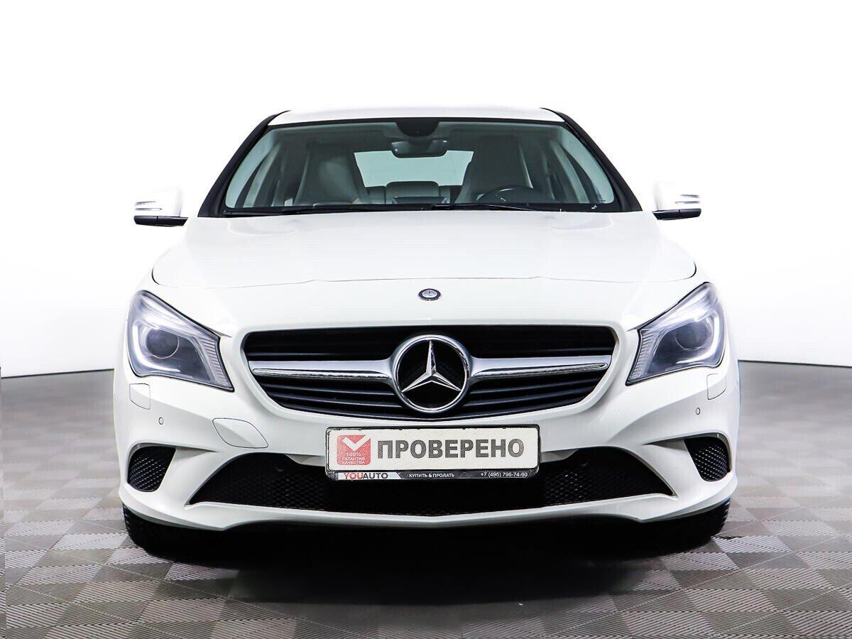 Mercedes-Benz CLA 2015, белый