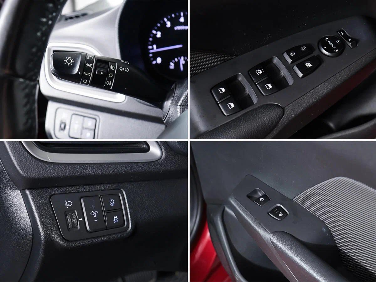 Hyundai Solaris 2018, красный