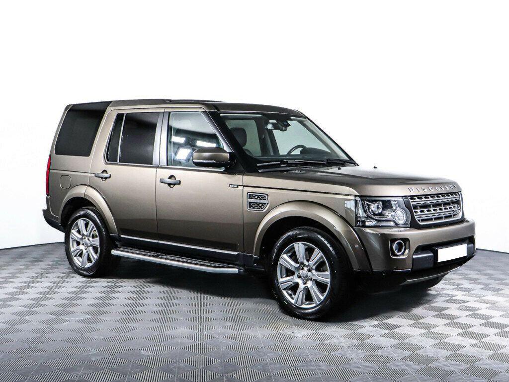 Land Rover Discovery 2016, коричневый
