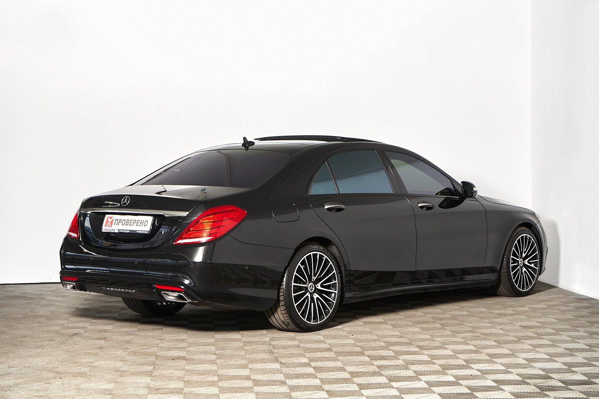 Mercedes-Benz S-Класс 2014, черный