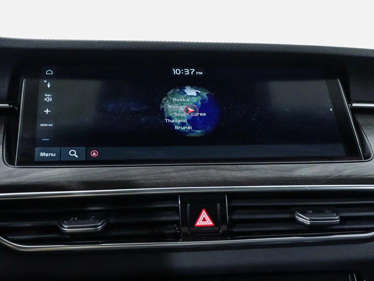 Kia K7 2019, белый