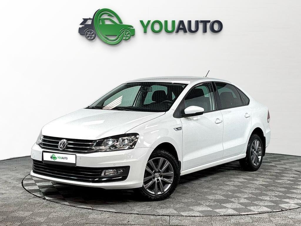Volkswagen Polo 2019, белый