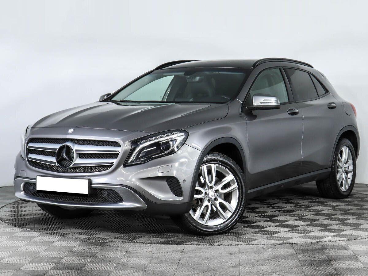 Mercedes-Benz GLA 2016, серый