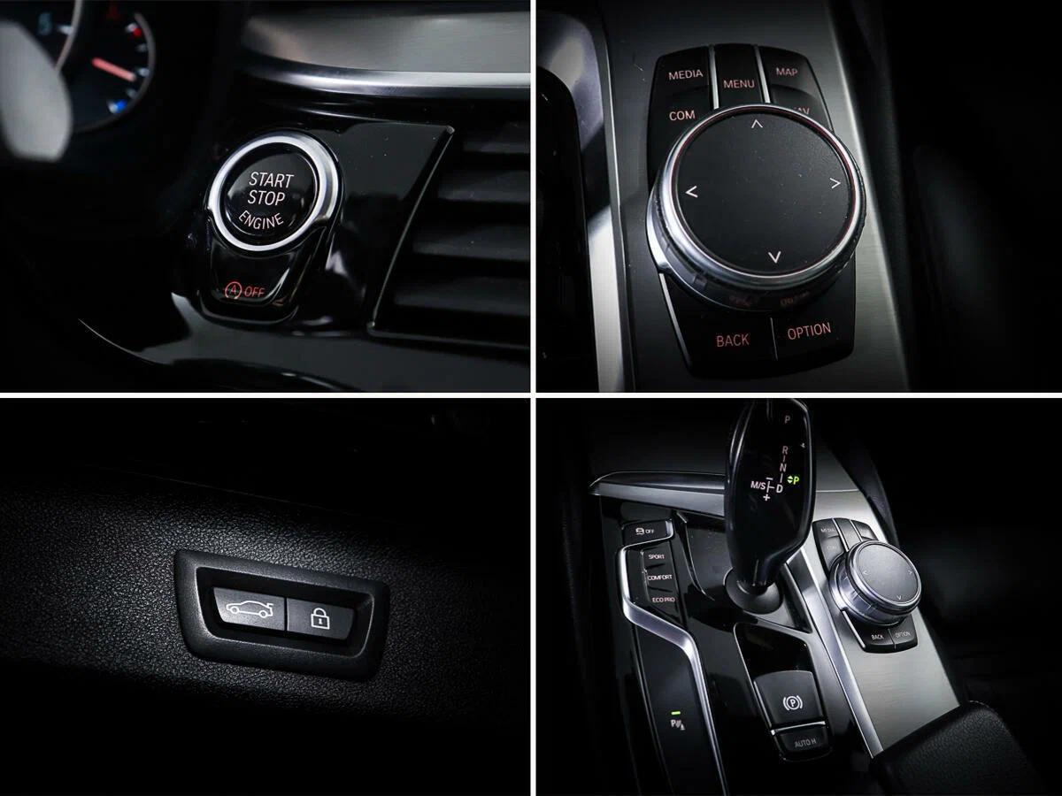 BMW 5 серии 2019, черный