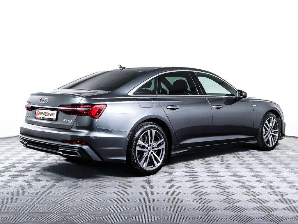 Audi A6 2020, серый