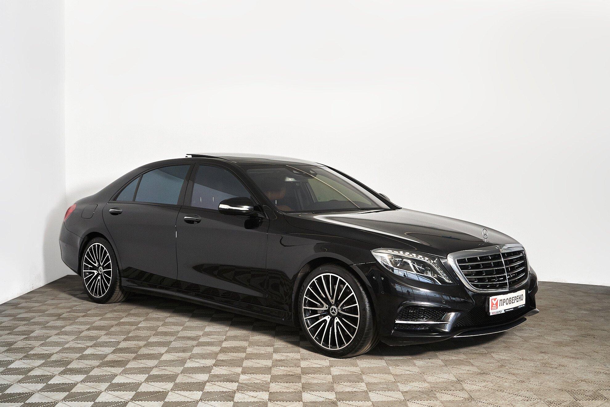Mercedes-Benz S-Класс 2014, черный