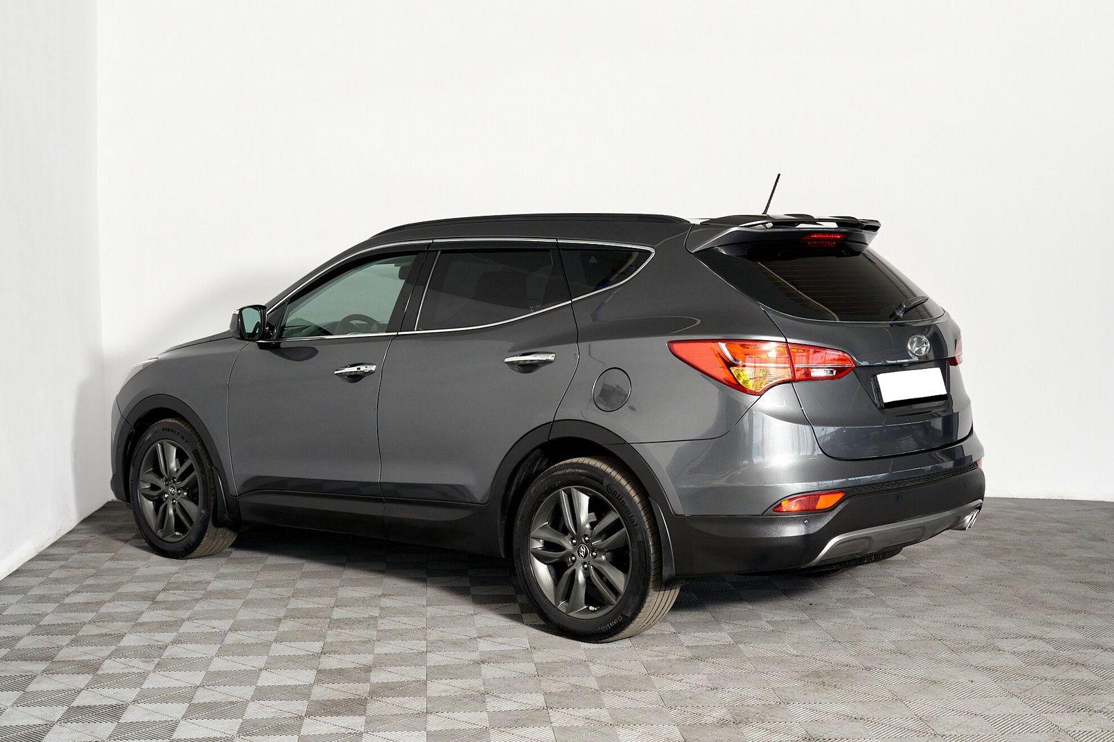 Hyundai Santa Fe 2014, серый
