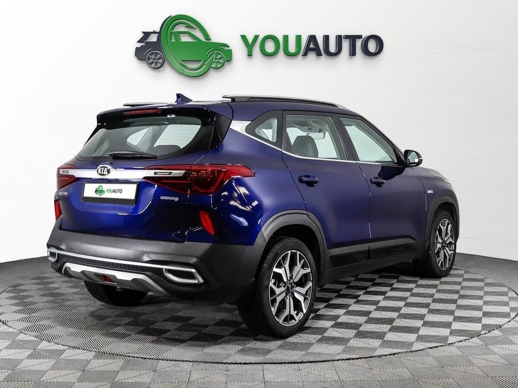 Kia Seltos 2020, синий
