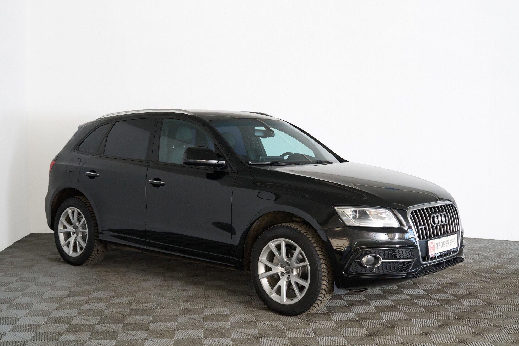 Audi Q5 2015, черный
