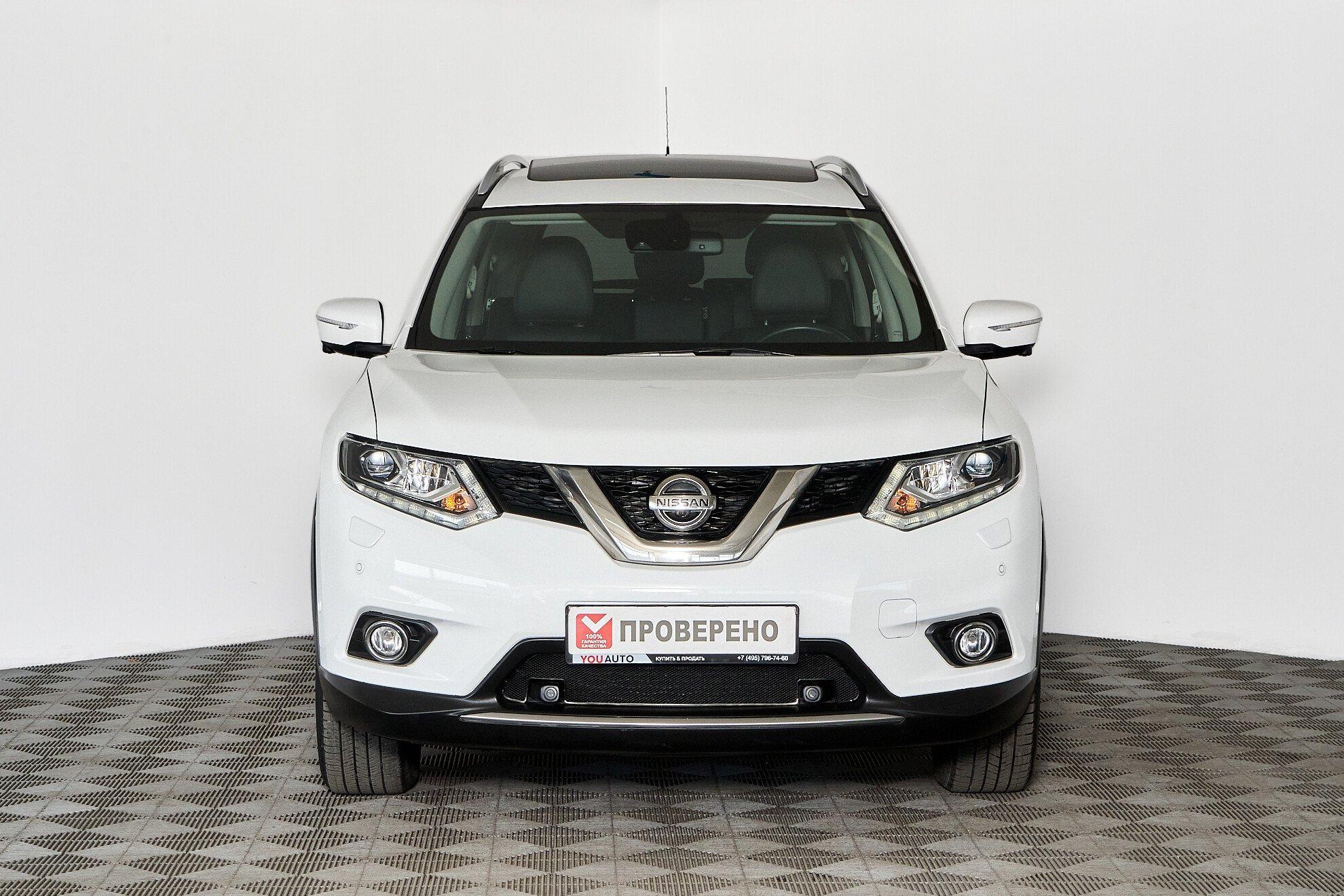 Nissan X-Trail 2017, белый