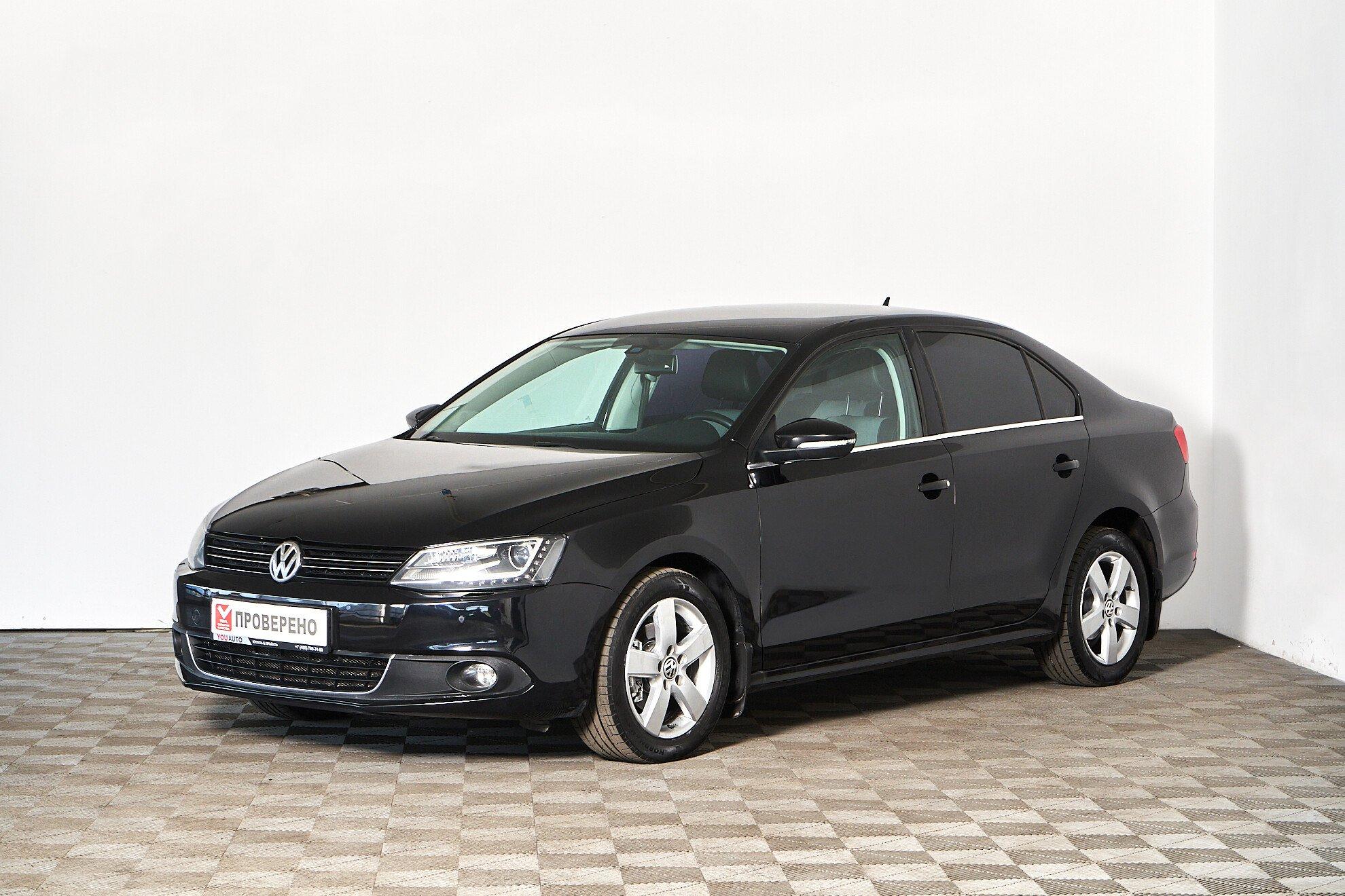 Volkswagen Jetta 2013, черный