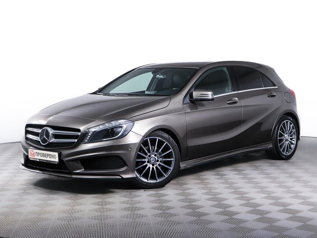 Mercedes-Benz A-Класс 2015, серебряный