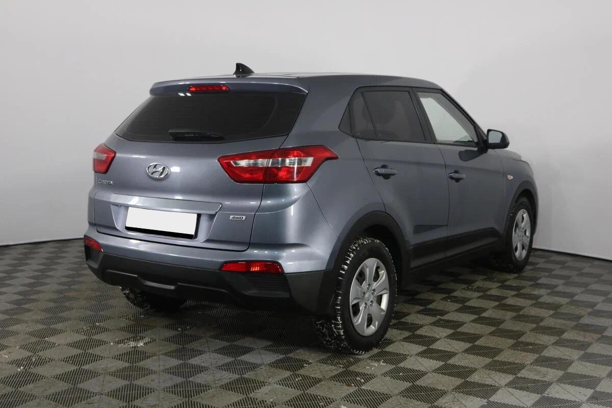 Hyundai Creta 2017, серый