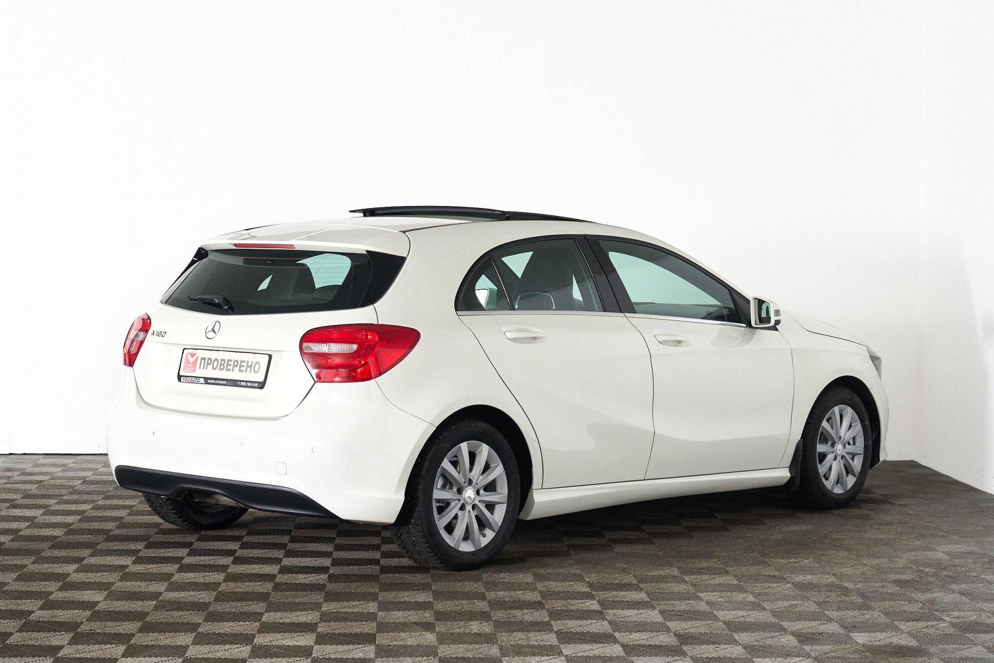 Mercedes-Benz A-Класс 2013, белый