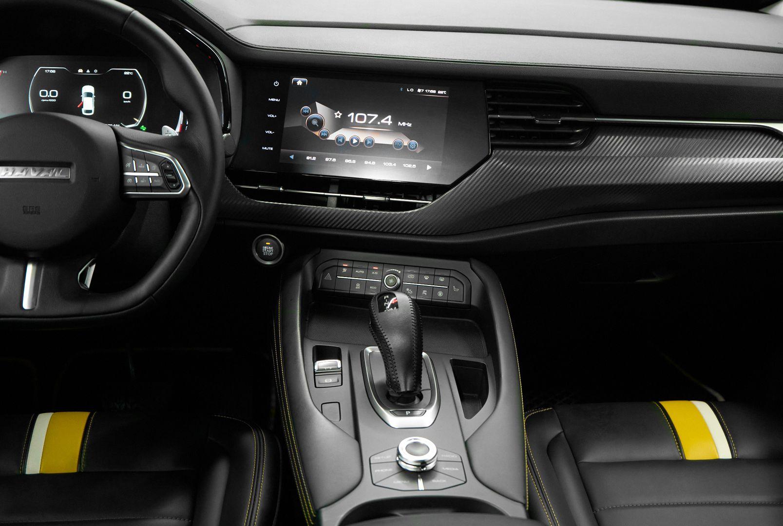 Haval F7x 2019, черный