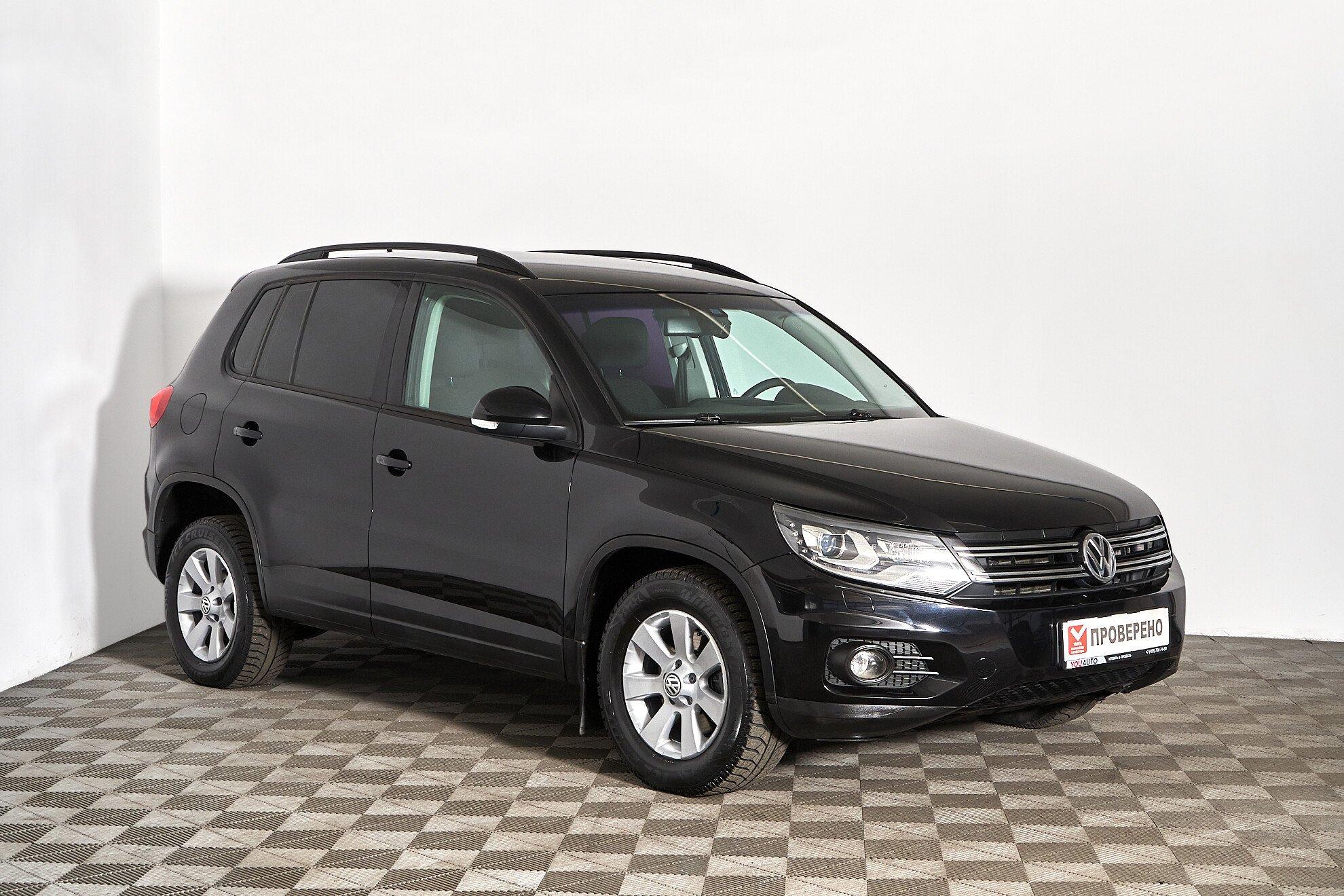 Volkswagen Tiguan 2012, черный
