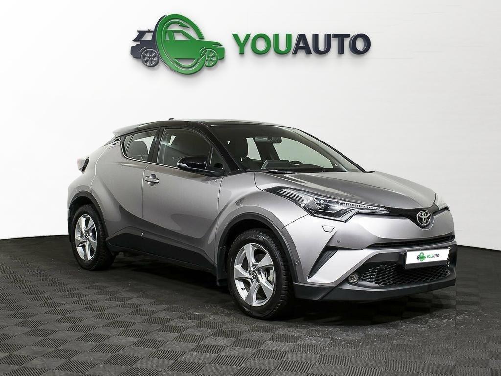 Toyota C-HR 2019, серебряный