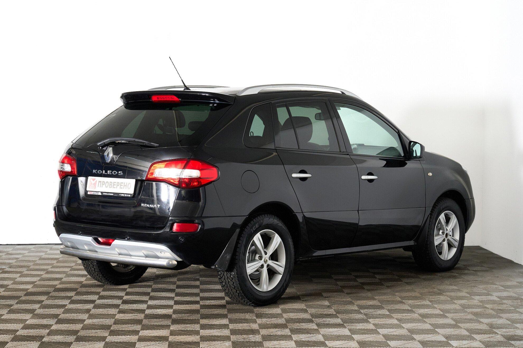 Renault Koleos 2011, черный