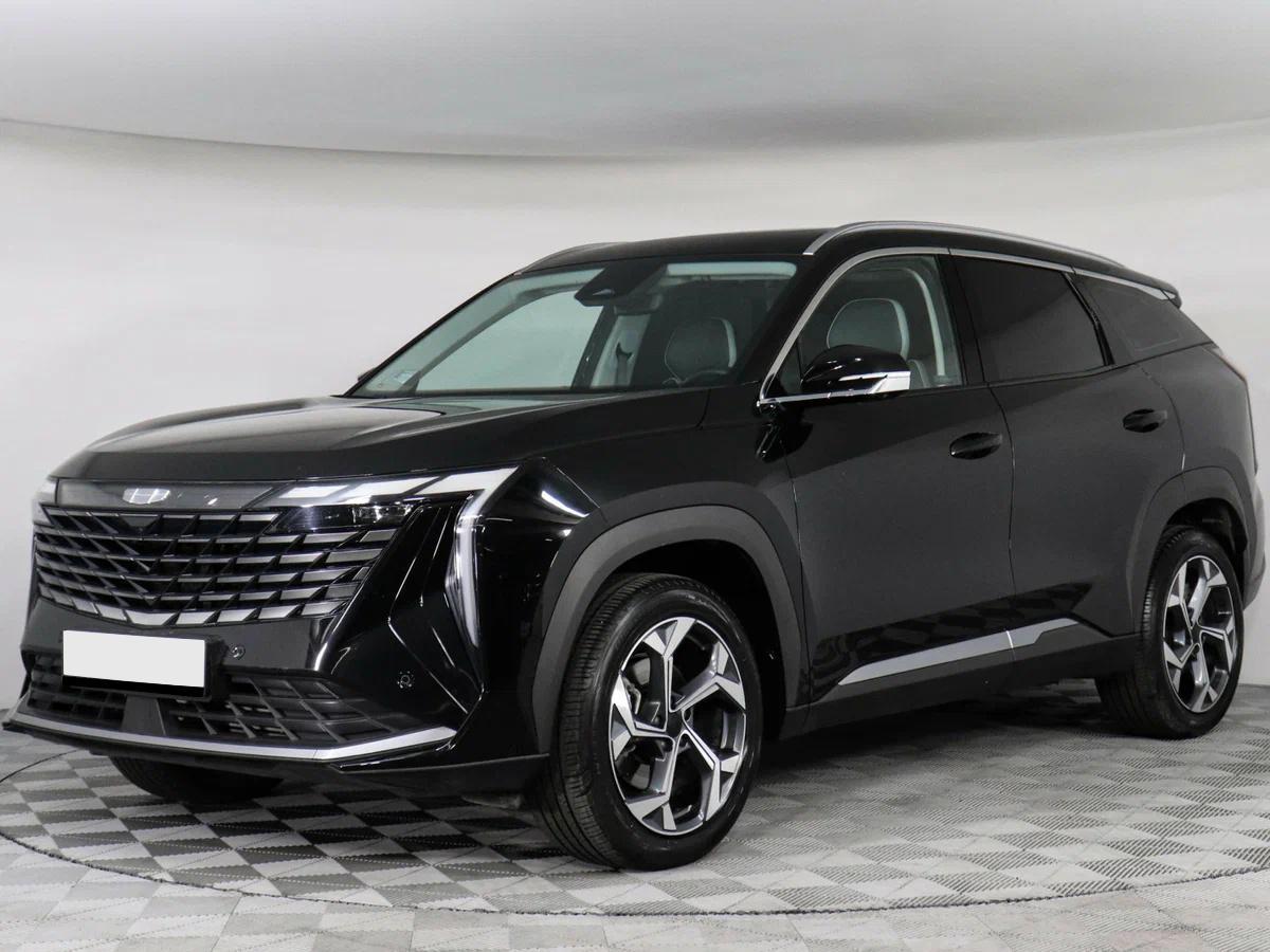 Geely Atlas 2024, черный