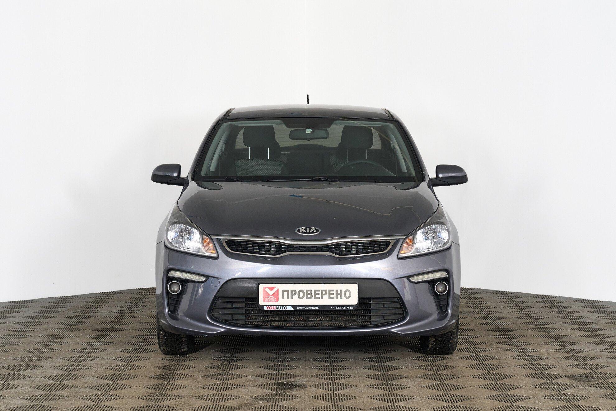 Kia Rio 2018, серый