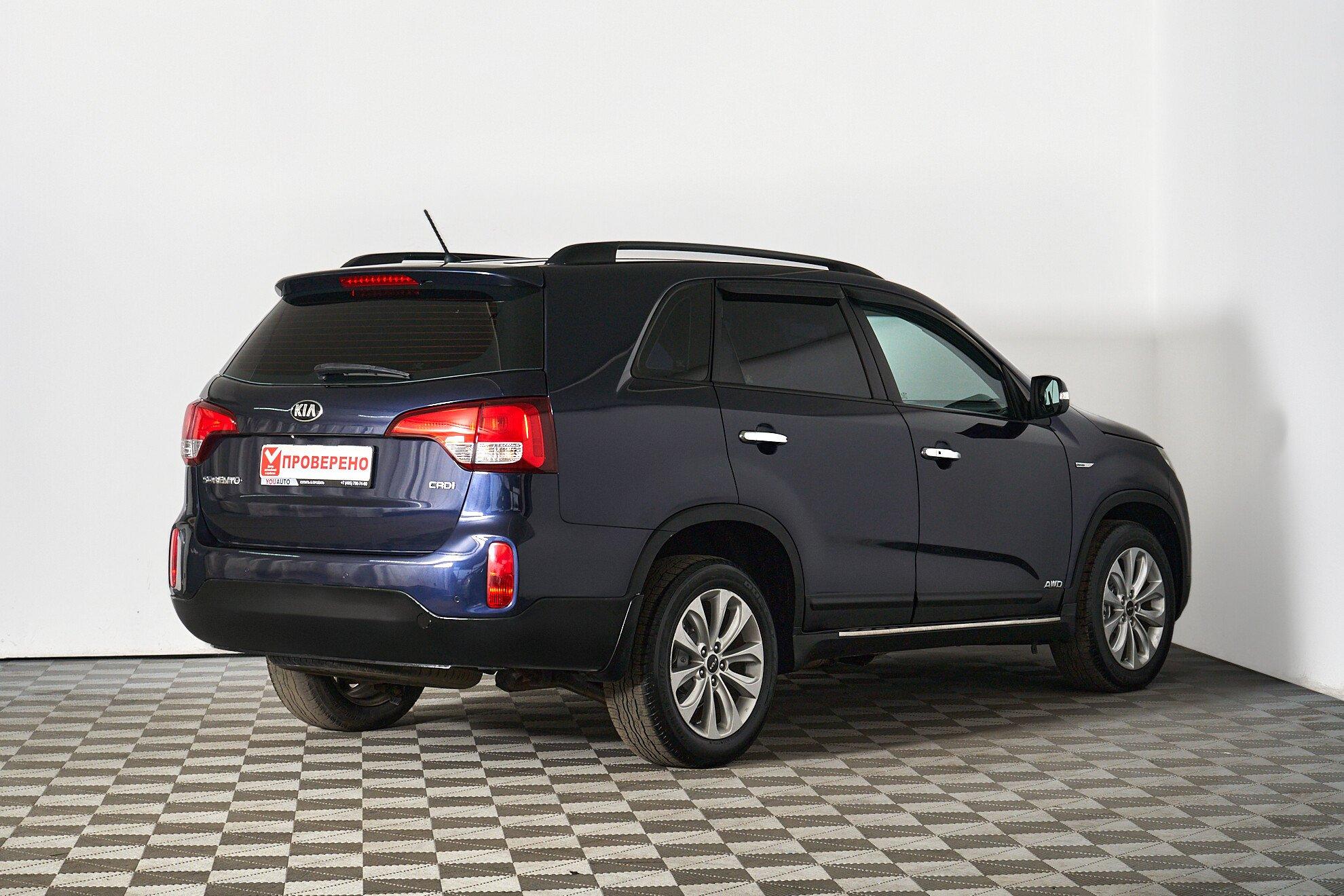 Kia Sorento 2017, синий
