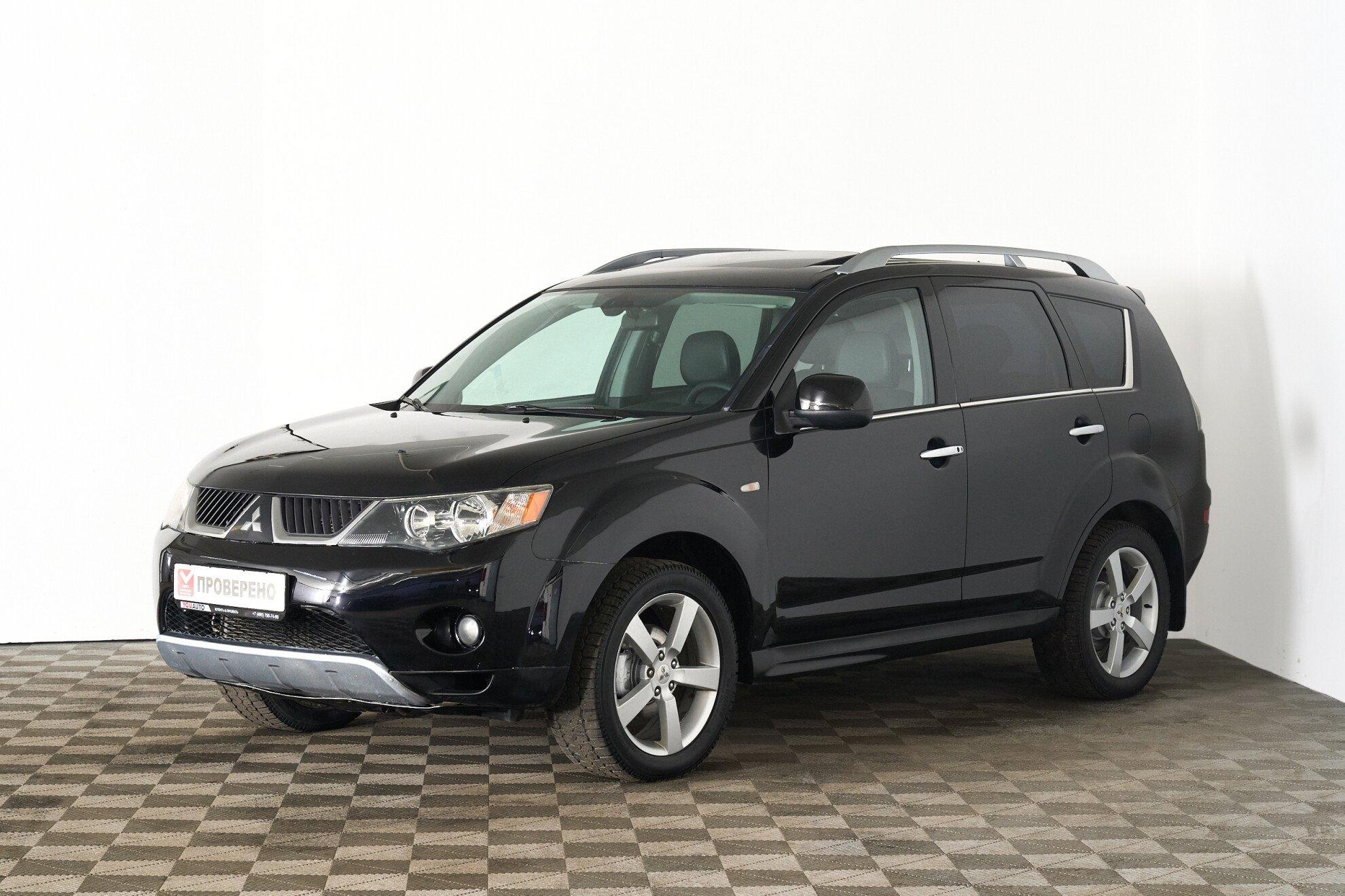 Mitsubishi Outlander 2008, черный