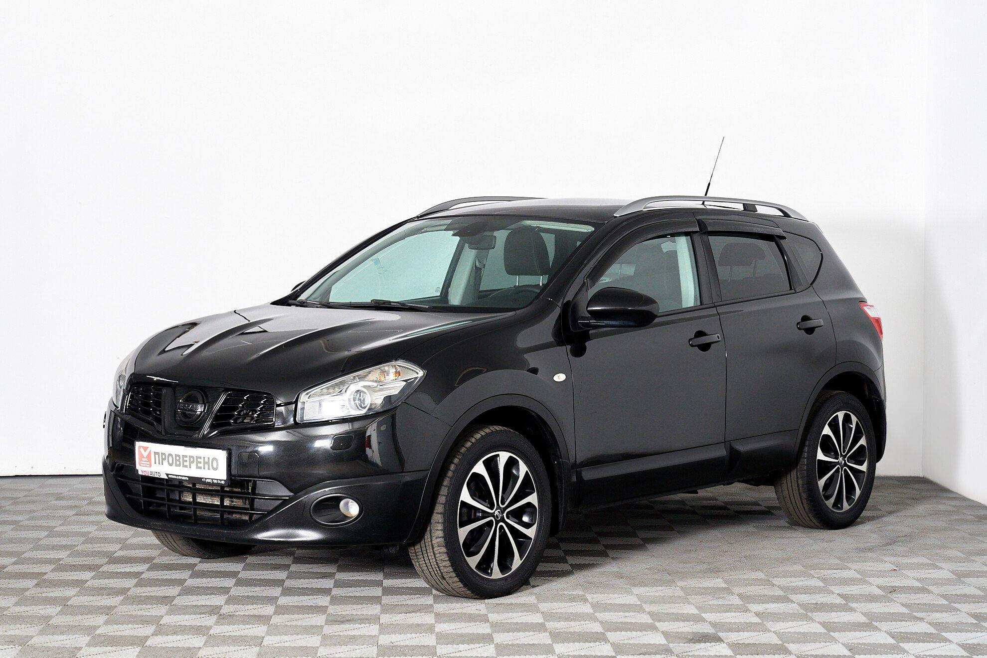 Nissan Qashqai 2012, черный