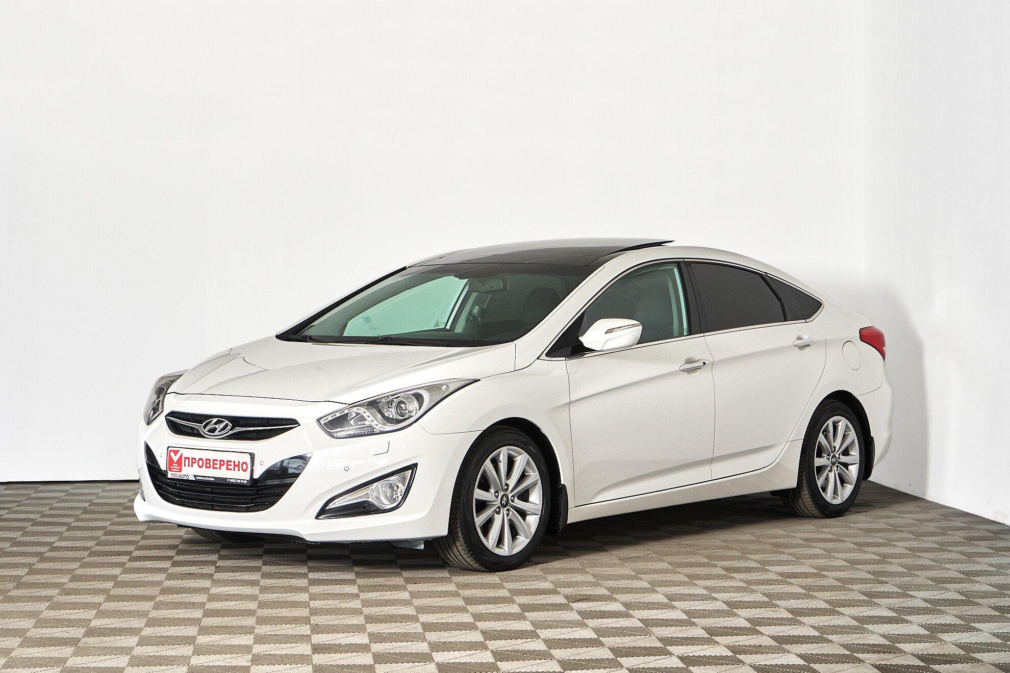 Hyundai i40 2014, белый