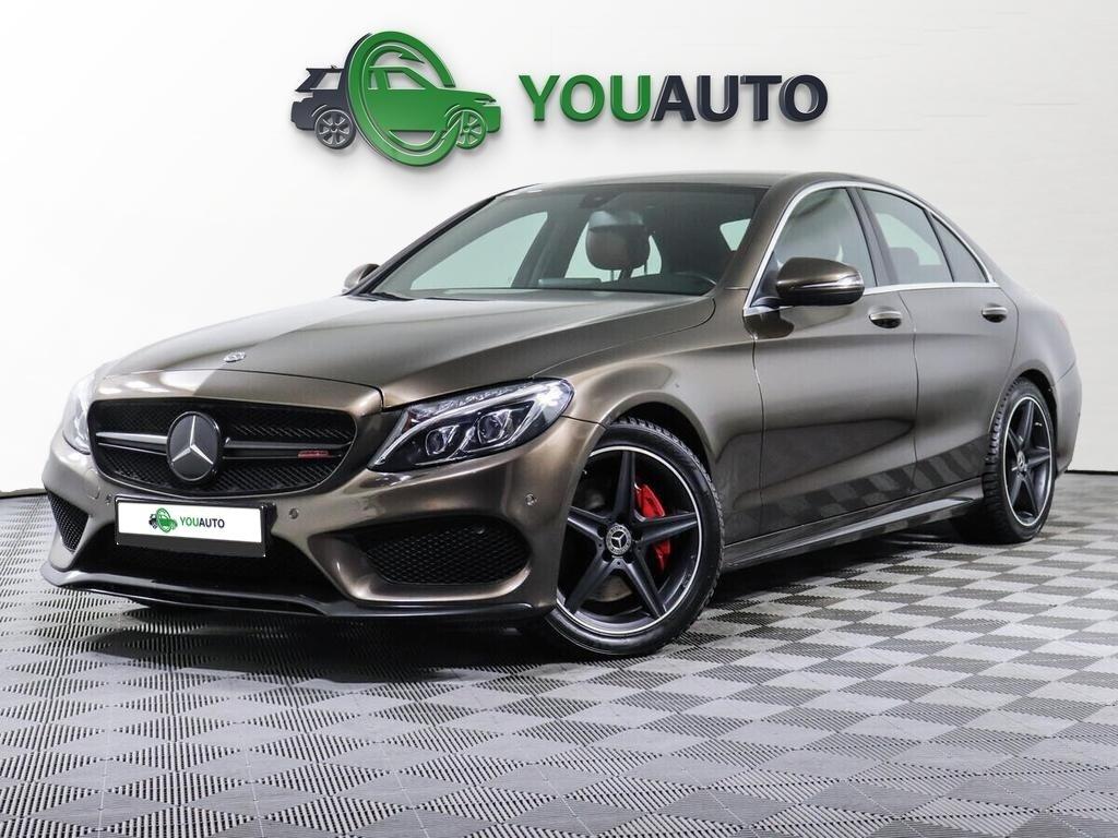 Mercedes-Benz C-Класс 2018, коричневый