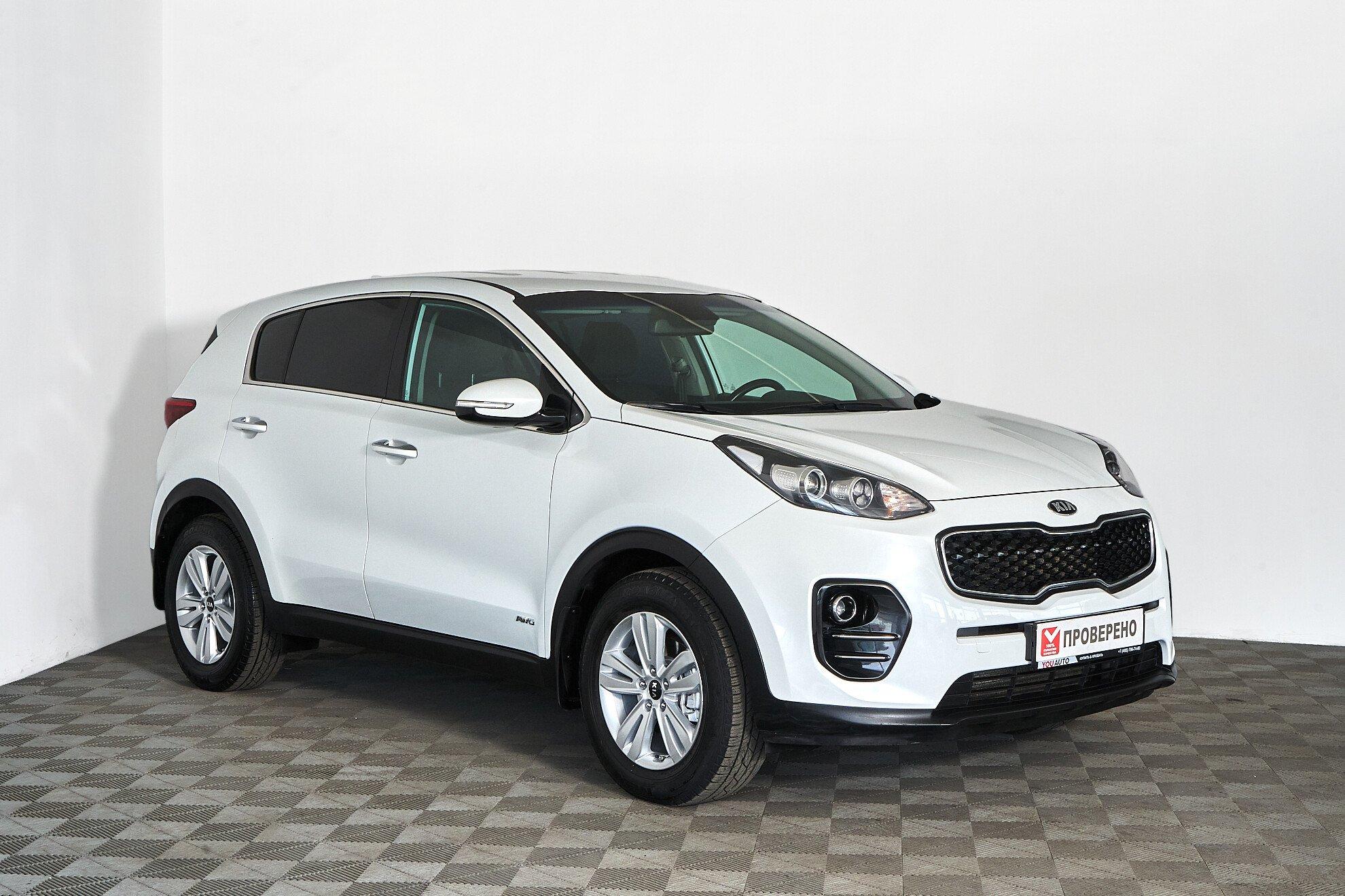 Kia Sportage 2017, белый