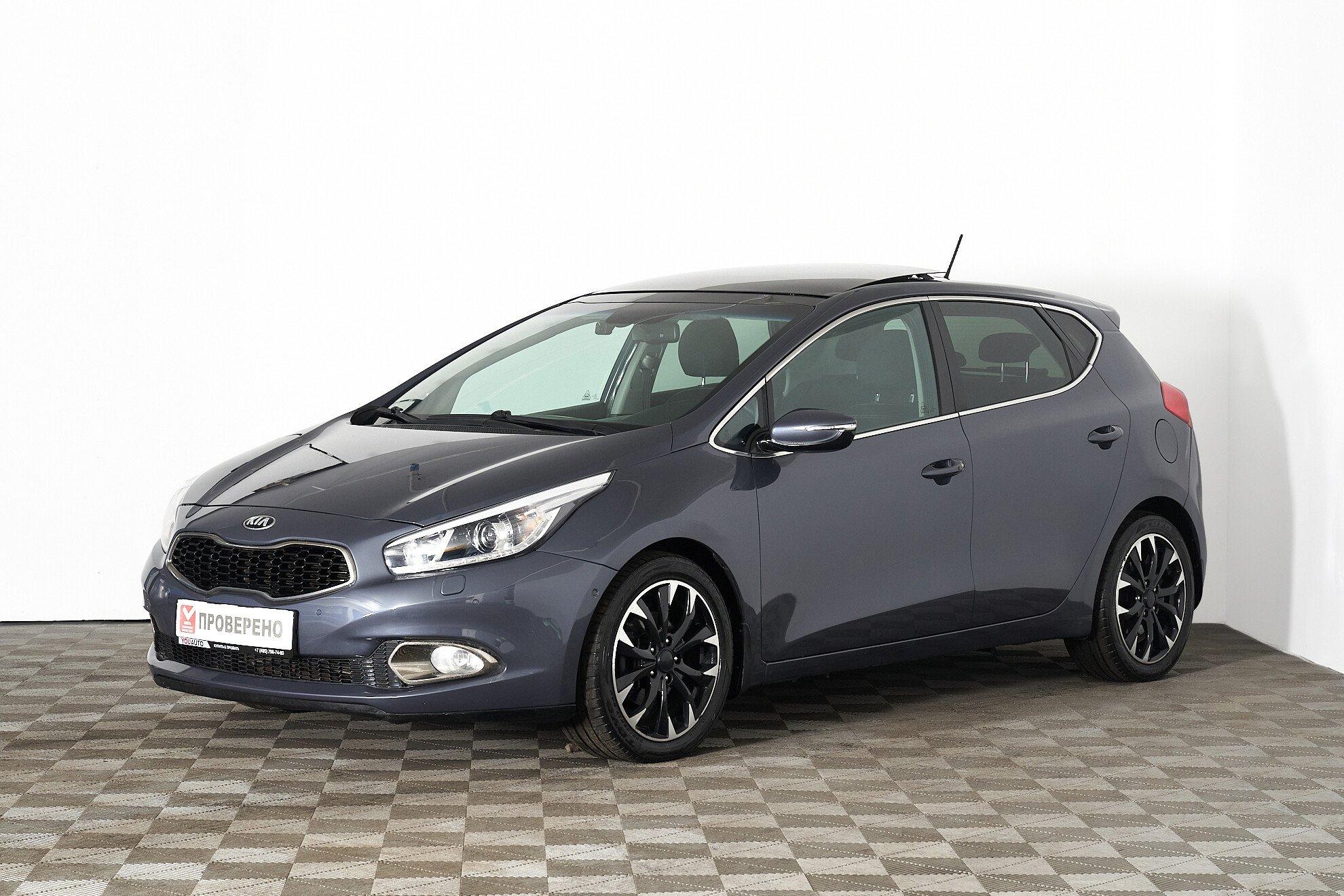 Kia Ceed 2012, синий