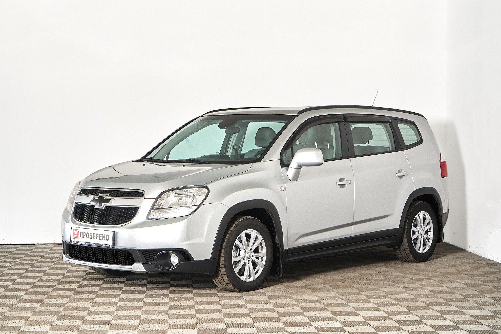Chevrolet Orlando 2012, серебряный