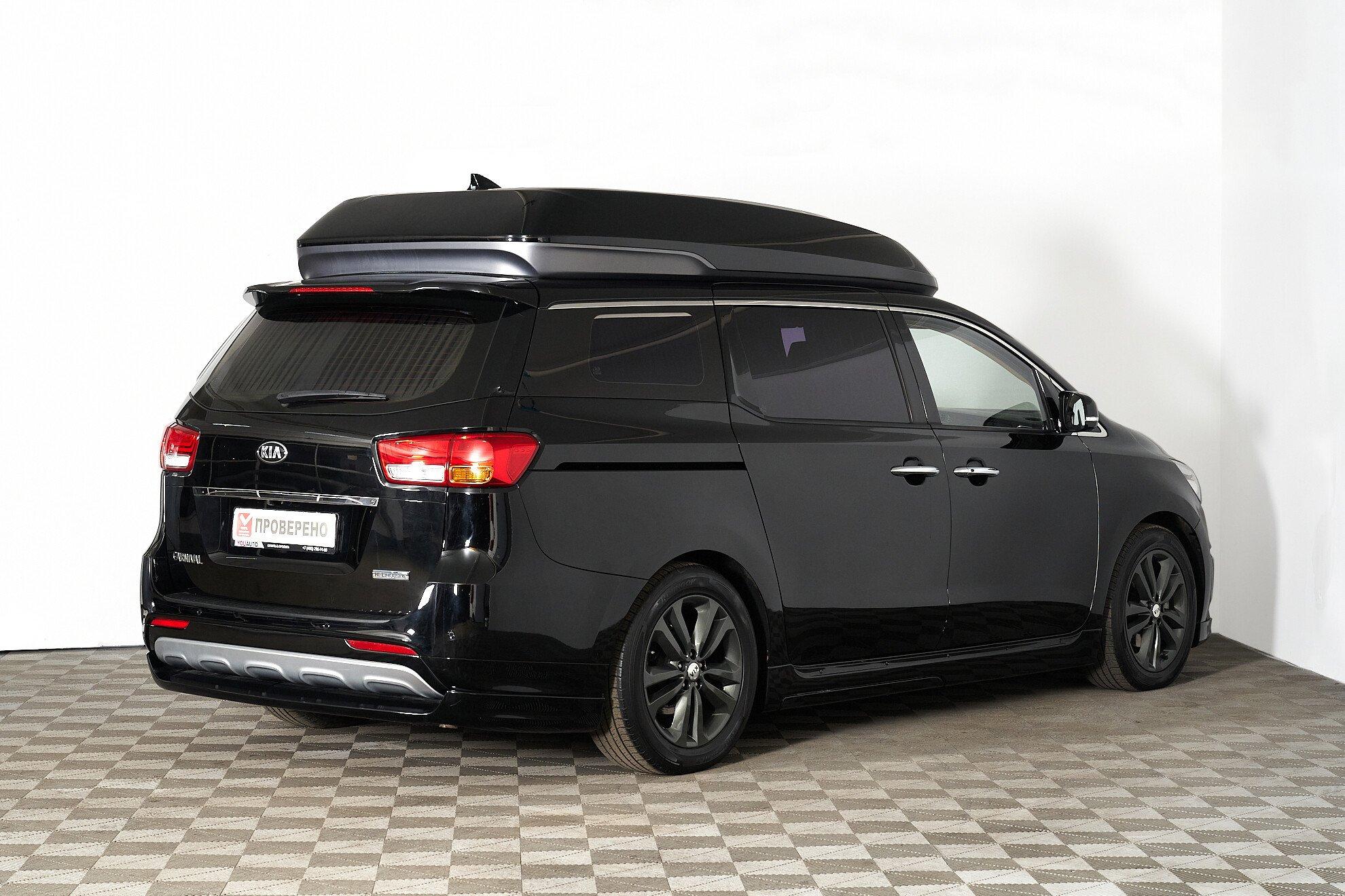 Kia Carnival 2020, черный