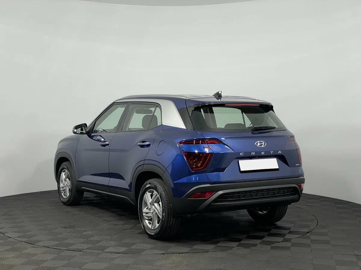 Hyundai Creta 2022, синий